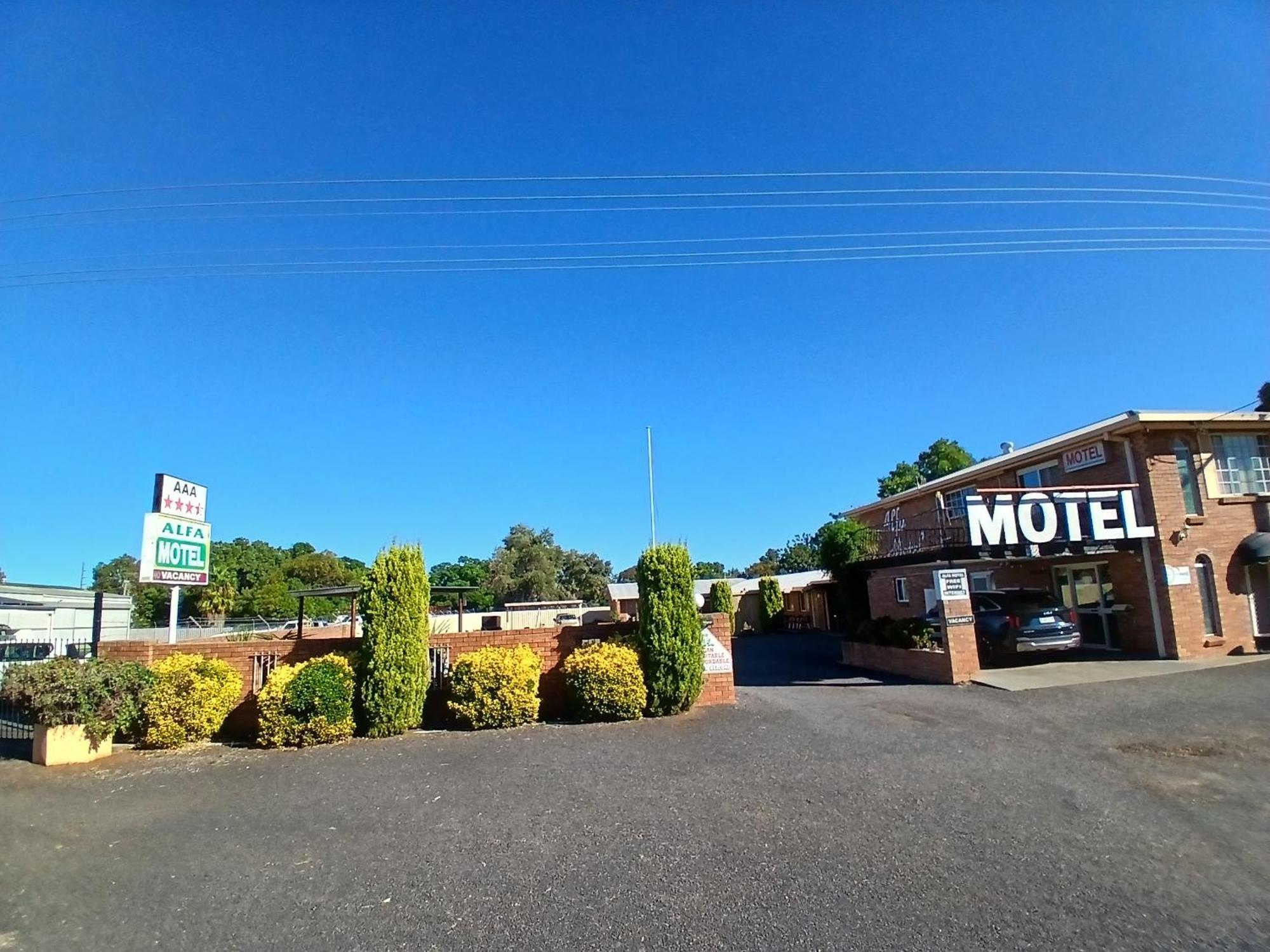 Alfa Motel Gilgandra Eksteriør bilde